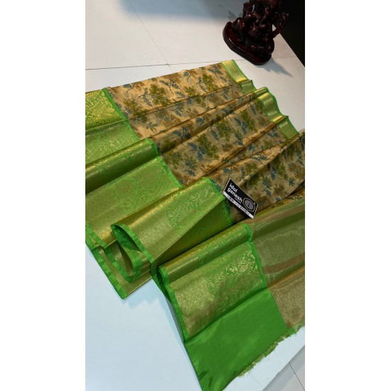 IG1709 Lite weight Kanchi weaving tissue sarees