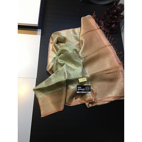 IG1751 Pure handloom silk Lenin 