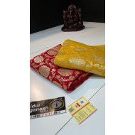 IG1767 Pure Handlooms kaddi georgette sarees