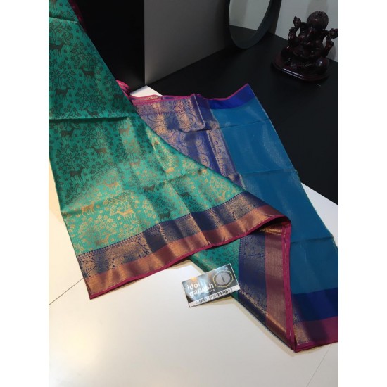 IG1777 Lite weight Kanchi style fancy pattu