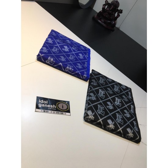 IG1778 Lite weight silver tissue pattu