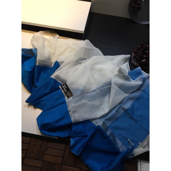 IG1797 Pure hand loom Lenin/Lenin sarees