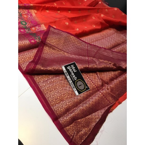 IG1861 Lite weight kora/tussar pattu