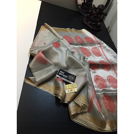 IG1867 Pure handloom tissue/tissue pattu 