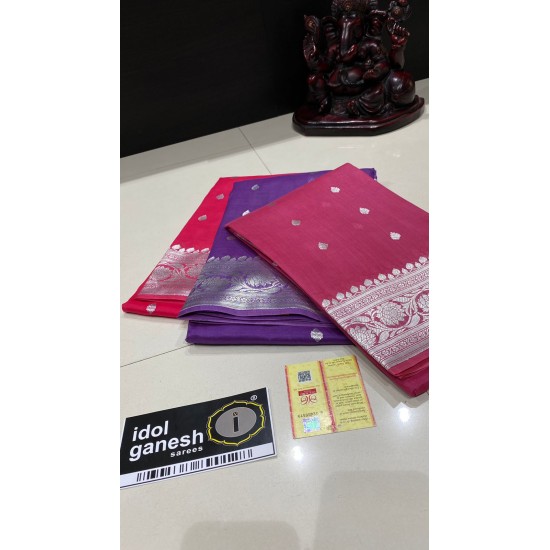 IG1884 Pure handloom Kanchi kora 