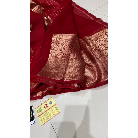 IG1886 Pure handloom Kanchi kora 