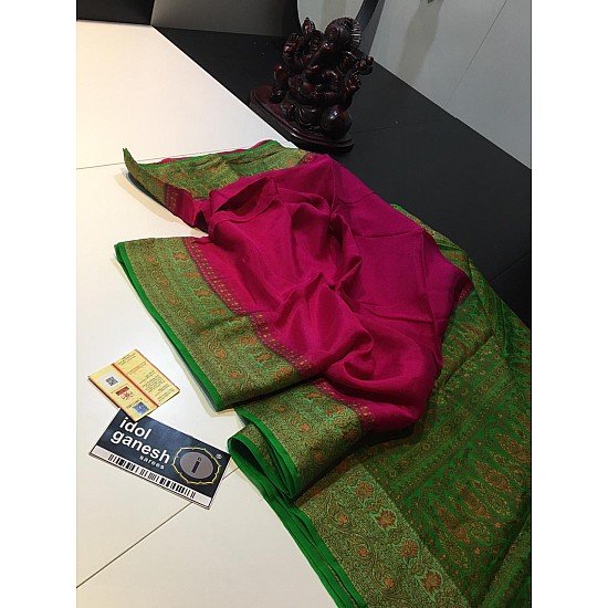 IG1913 Pure handloom crape sarees 