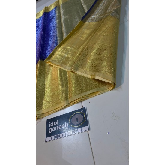 IG1941 Lite weight Beautiful kanjivaram soft fancy pattu