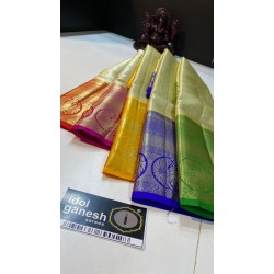 IG1942 Lite weight Beautiful kanjivaram soft fancy pattu