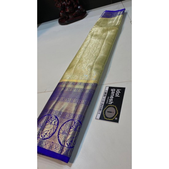 IG1942 Lite weight Beautiful kanjivaram soft fancy pattu