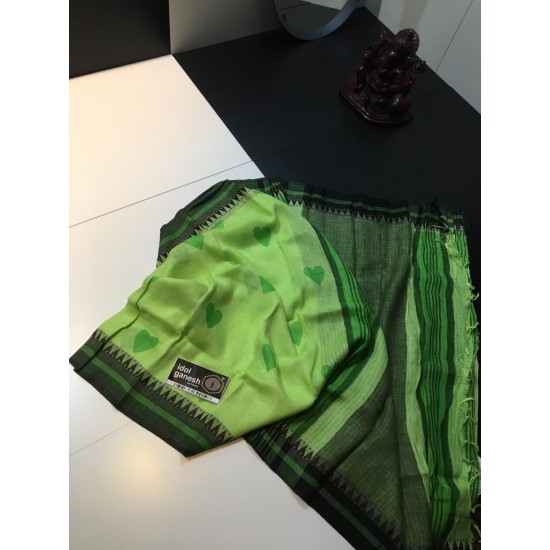 IG2018 Pure Handloom Lenin sarees IG2018 Pure Handloom Lenin sarees