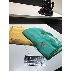 IG2057 Lite weight pure chiffon georgette sarees 