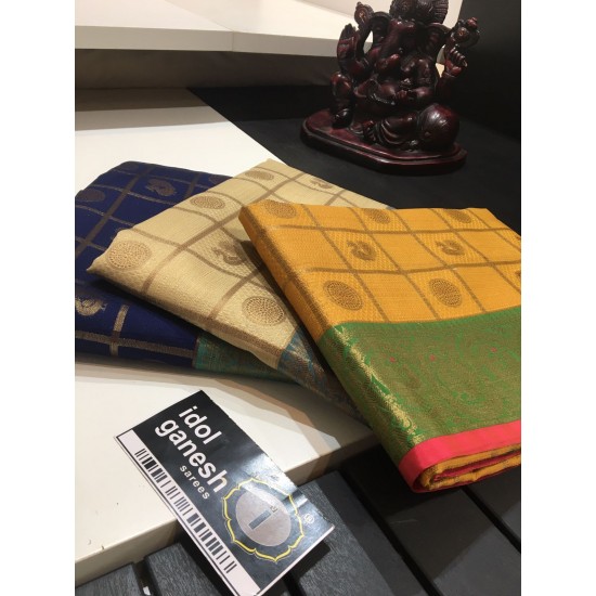 IG2074 Lite weight Kanchi style fancy Tanchui pattu