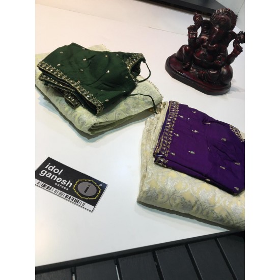 IG2108 Pure Kaddi Georgette