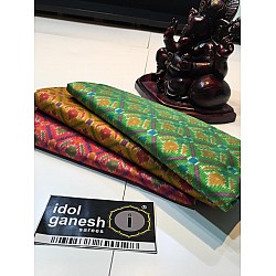 IG2176 Lite weight fancy ikkat sarees