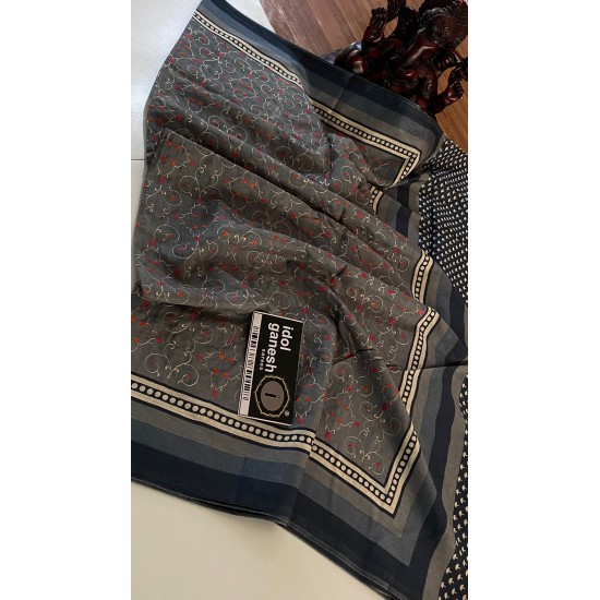 IG2197 Lite weight pure tussar pattu 