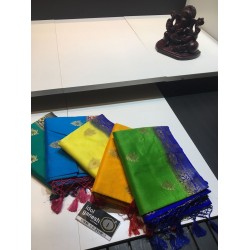 IG2247 Lite weight jute dupion pattu