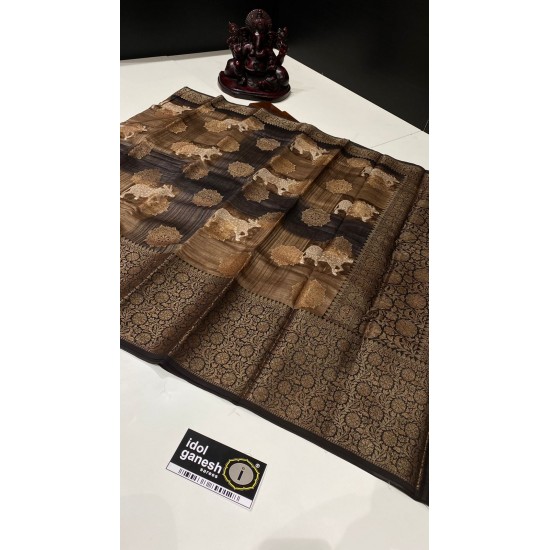 IG232 Pure hand loom chanderi kanchi 