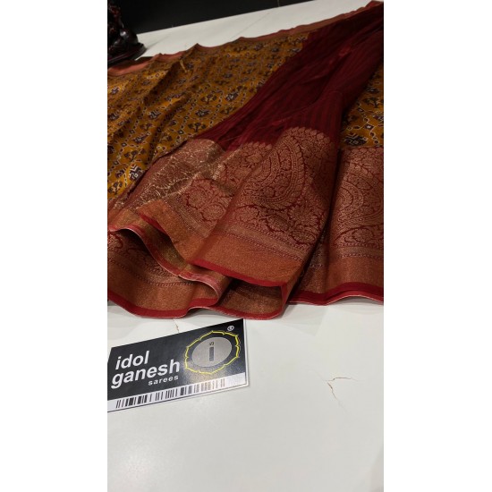 IG235 Pure hand loom chanderi kanchi