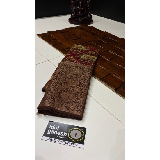 IG236 Pure hand loom chanderi kanchi