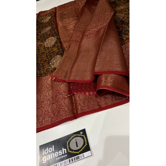 IG238 Pure hand loom chanderi kanchi