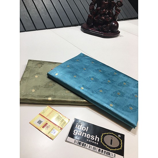 IG2404 Pure handloom munga soft tussar pattu  