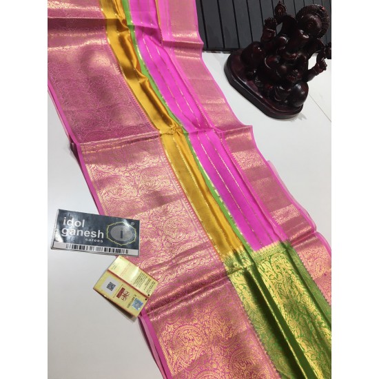 IG2406 Pure handloom munga soft tussar pattu