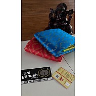 IG2419 Pure handloom soft dupion pattu 