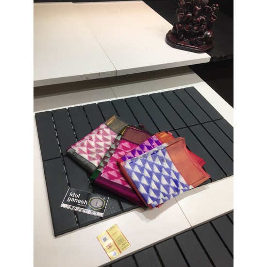 IG2445 Pure handloom pattu/authentic cotton