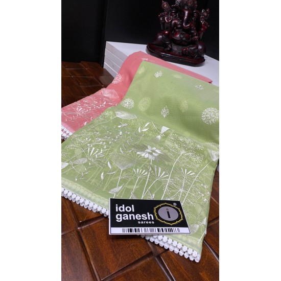 IG2447 Pure handloom munga Kota 