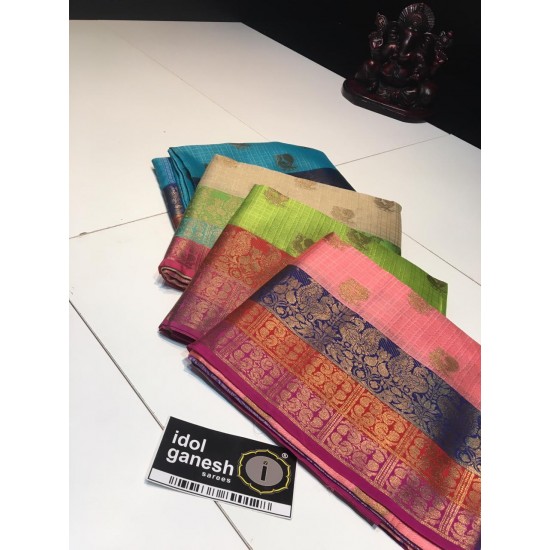 IG2452  Lite weight Kanchi style fancy Pattu