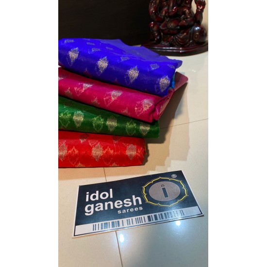 IG2509 Lite weight Kanchi weaving kora sarees