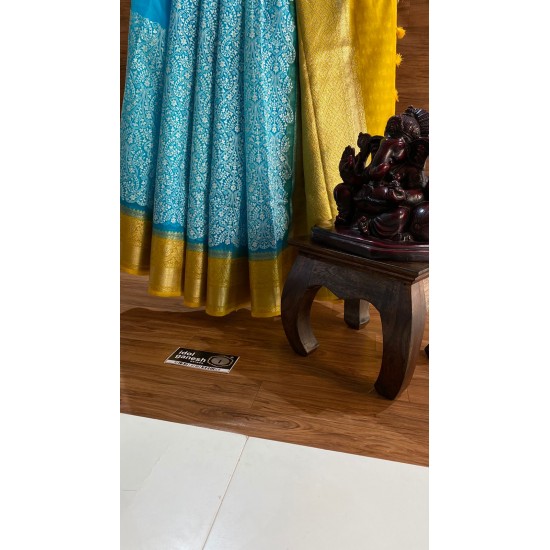 IG2526 Lite weight Organza Kanchi weaving 