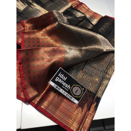 IG254 Fancy weaving sarees chanderi