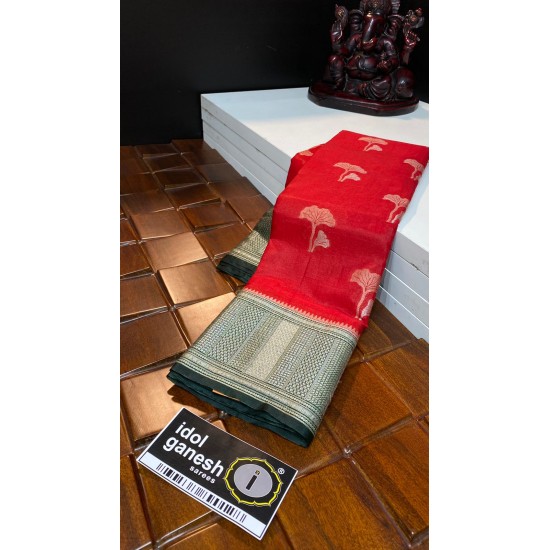 IG2620 Lite weight fancy warm Kanchi style pattu