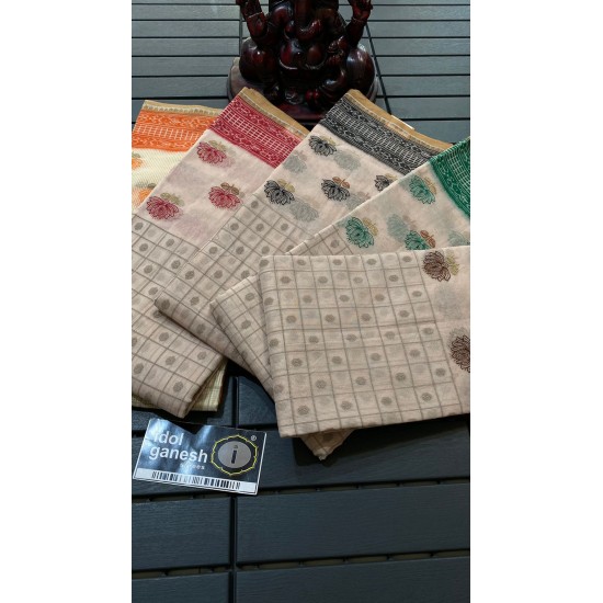 IG2629 Pure Kota supernet printed sarees