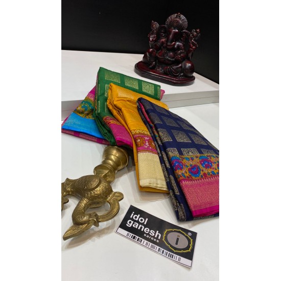 IG2662 Lite weight soft dupion pattu