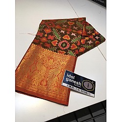 IG267 Lite weight ikkat kanchi