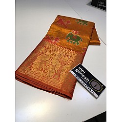 IG268 Lite weight ikkat kanchi