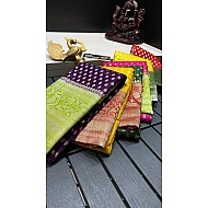 IG2726 Lite weight  soft mutka silk pattu