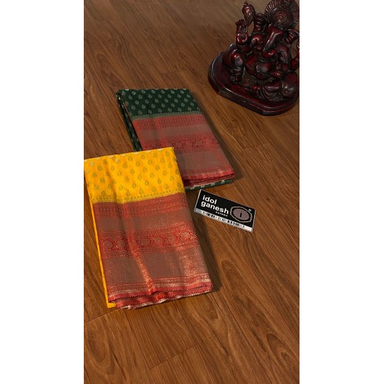 IG2728 Lite weight  soft mutka silk pattu