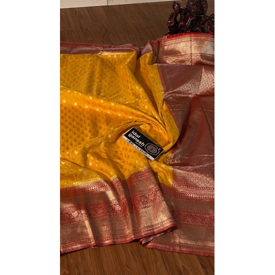 IG2728 Lite weight  soft mutka silk pattu