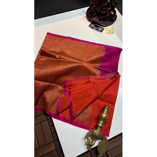 IG2802 Pure Handlooms desi tussar 