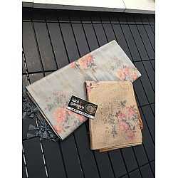 IG282  soft silk weaving sarees with  digital prints 