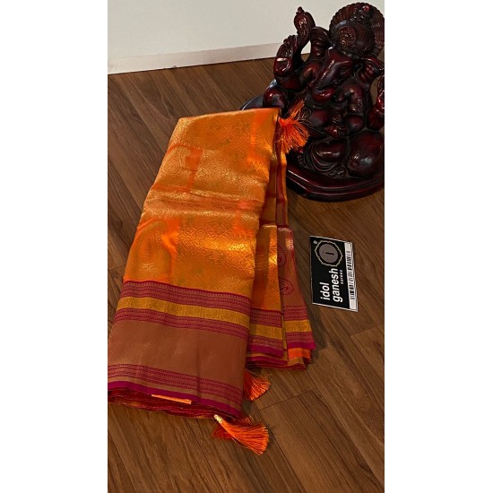 IG2872 Lite weight pure kanjivaram fancy pattu IG2872 Lite weight pure kanjivaram fancy pattu
