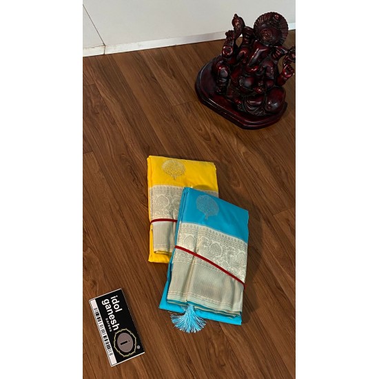 IG2873 Lite weight pure kanjivaram fancy pattu 