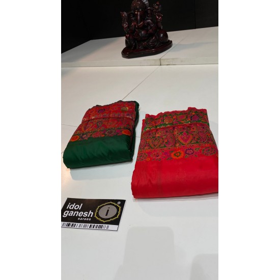 IG2874 Lite weight pure soft kanjivaram fancy pattu