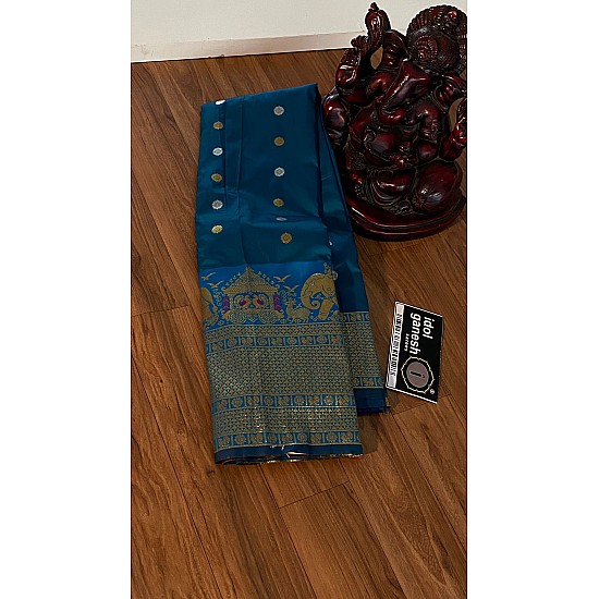 IG2876 Lite weight pure soft kanjivaram fancy pattu IG2876 Lite weight pure soft kanjivaram fancy pattu