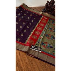 IG2877 Lite weight pure soft kanjivaram fancy pattu IG2877 Lite weight pure soft kanjivaram fancy pattu
