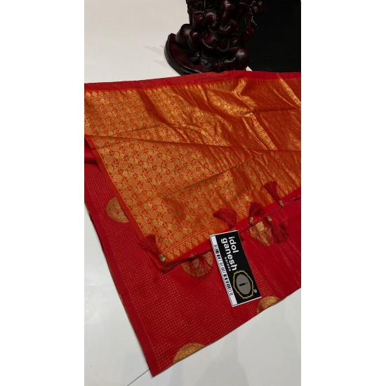 IG2879 Lite weight pure soft kanjivaram fancy pattu